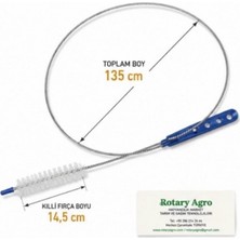 Rotary Agro Süt Hortumu Temizleme Fırçası