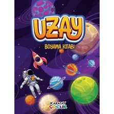 Karatay Çocuk Yayınları Uzay Boyama Kitabı