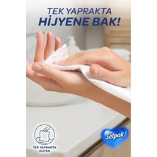 Bezos Kaşmir Özlü El ve Yüz Havlusu 80 Yaprak Kutulu