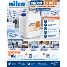 Nilco Ls 802 Alkali Yardımcı Yıkama Ürünü (20 Lt - 26.6 Kg)