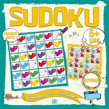 Dokuz Yayınları Çocuklar Için Sudoku Boyama (5+ Yaş)