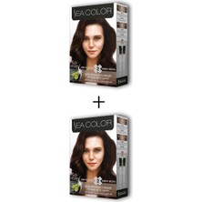 Sea Color 2x2 Tüp Krem Saç Boyası Seti Açık Kahve No:5.0
