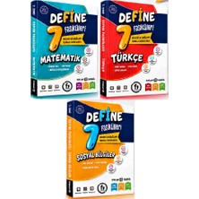 Fi Yayınları 7. Sınıf Türkçe + Matematik + Sosyal Bilgiler Fasikül Seti