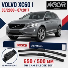 Bosch Aerotwin Volvo XC60 I Ön Silecek Takımı 03/2009–07/2017 650/500 mm