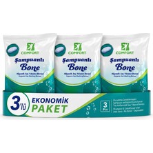 Comfort Hijyenik Şampuanlı Saç Bonesi 3'lü Paket