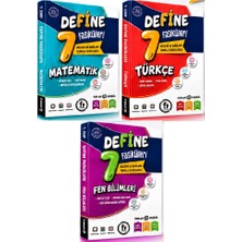 Fi Yayınları 7. Sınıf Türkçe + Matematik + Fen Bilimleri Fasikül Seti
