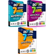 Fi Yayınları 7. Sınıf Matematik + Fen Bilimleri + Sosyal Bilgiler Fasikül Seti