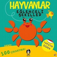 Çakıl Yayınları Hayvanlar - Eğlenceli Şekiller Deniz
