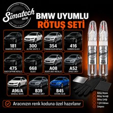 Simatechcolor Bmw B39 Mınarel Grey Uyumlu Çizik Giderici Rötuş Seti