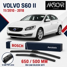 Bosch Aerotwin Volvo S60 Iı Ön Silecek Takımı 11/2010–2018 650/500 mm