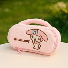 Fillikutum My Melody Peluş Kalem Kutusu – Üstten Tutmalı, Geniş Kapasiteli Kalemlik Çanta - Pembe
