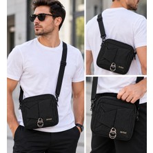 Nirvana Siyah Unisex Omuz Çantası