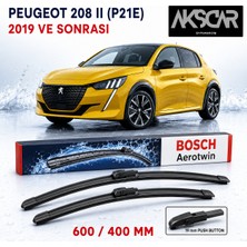 Bosch Aerotwin Peugeot 208 Iı Silecek Takımı 2019 ve Sonrası 600/400MM