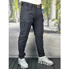 Taktikal Outdoor Kargocep Içipolarlı 7cepli Softjel Sıvı ve Rüzgar Geçirmez Kışlıkcargoceppantolon