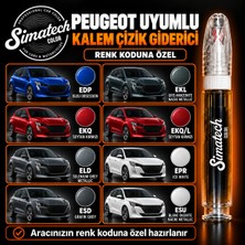Simatechcolor Peugeot Edp Bleu Obsessıon Uyumlu Çizik Giderici Rötuş Kalemi