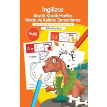 Profil Kitap Ingilizce Büyük - Küçük Harfler Nokta ve Kelime Tamamlama - Ilk Bilgilerim