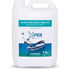 X-Per Marine - Kaymaz Zemin ve Oksit Temizleyici Bixyphos 120 (5 L): Doğa Dostu Formülle Güverte ve Kromlarda Kusursuz Temizlik!