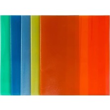 Fantastik Store Hazır Yapışkanlı Kitap Kabı 10'lu Karışık  Renkli((Kırmızı, Mavi, Yeşil, Sarı)