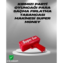Marsilyan Dolar Boyutunda Kâğıt Atışı Yapan Pil ile Çalışan Oyuncak Tabanca