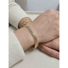 Xuping Çelik Balıksırtı Model Bileklik