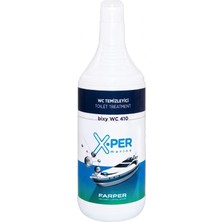 X-Per Marine - Wc Temizleyici Bixy Wc 410 (1 L): Pis Su Tanklarında Biyolojik Parçalama ve Kesin Koku Kontrolü!