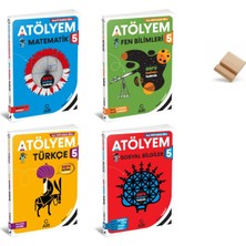 Arı Yayıncılık Arı 5. Sınıf Maarif Matematik Fen Türkçe ve Sosyal Atölyem 4lü Set + Telefon Standı