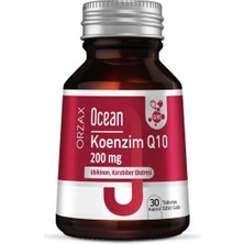 1001 Koenzim Q10 200 Mg 30 Kapsül