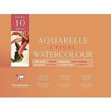 1001 Aquarelle Yapışkan Kenarlı Defter, 240X320 mm