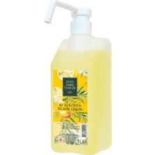 1001 Klasik Limon Kolonya Pompalı 1 Litre
