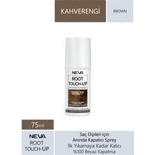 1001 Neva Root Touch-Up Saç Dipleri Içn Kapatıcı Sprey Kahverengi