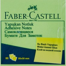 1001 Yapışkan Notluk, 50 x 50 Mm, Fosforlu Yeşil
