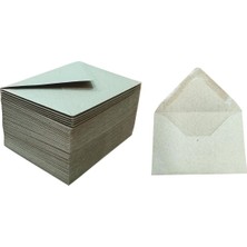 1001 Kraft Mini Zarf - 100 Adet - 7X9CM 1291453141
