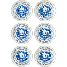 1001 Azul Pasta Tabağı 6 Kişilik