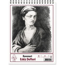 1001 Eskiz Defteri, A5, 90 Gr, 40 Yaprak, Ivory Kağıt, Metal Spiral