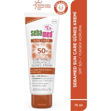1001 Sun Care Uva/uvb Filtresi ve E Vitamini Üçlü Yüksek Koruma Çok Yönlü Güneş Kremi 50 Spf 75