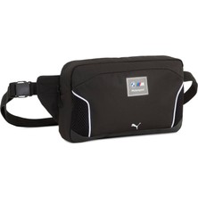 1001 Unisex Yetişkin Bmw Mms Large Waist Bag Bel Çantası Puma Black Tek Beden