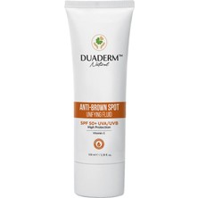 1001 Duaderm Leke Karşıtı Vücut Güneş Kremi SPF50+, Uva/uvb Korumalı, Vitamin C Içerikli, 100 ml