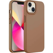 1001 Apple iPhone 15 Uyumlu Özel Ipeksi Dokunuş Hissi Veren Içi Yumuşak Kadife Lansman Silikon Kıl