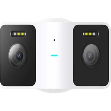 1001 Outdoor Camera CW100 Dual White - Akıllı Güvenlik Kamerası | IP66 Su Geçirmez, Gece Görüşü