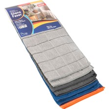 1001 7’li Mikrofiber Temizlik Bez Seti, Çok Amaçlı Araç Ev Mutfak Yüzey Temizleme Bezi