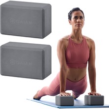 1001 Essentials Yoga Block (Set Of 2) – Supportive, Soft Non-Slip Foam Surface For Yoga, Pilates, Medit