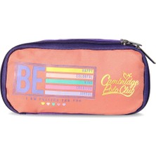 1001 Be Happy Tek Bölmeli Unisex Çocuk Kalem Kutusu, CPO4085, Fuşya, Üniseks Çocuk