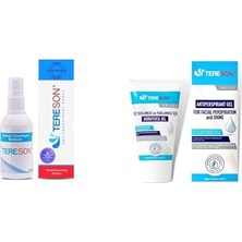 1001 El,ayak ve Koltuk Altı Terleme Düzenleyici Solüsyon 50 ml ve Tereson Yüz Terlemesi ve Parlaması