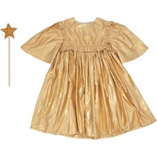 1001 Gold Angel Dress Age 5-6 - Altın Melek Elbise 5-6 Yaş