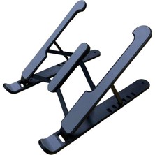 1001 Yükseklik Ayarlı Plastik Laptop Standı, Kolay Kurulum, Taşınabilir, Ergonomik ve Konforlu, Bilg