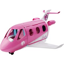 1001 Barbie'nin Uçağı Oyun Seti Barbie'nin Pembe Uçağı, 15'ten Fazla Parçaya Sahip, Dönüşüm Ö