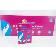 1001 Ksmart Çok Amaçlı Latex Eldiven 6'lı Paket - Bulaşık, Ev Temizliği ve Günlük Işler Için