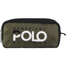 1001 Preppy Çift Bölmeli Unisex Çocuk Kalemlik Yeşil