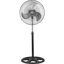 1001 SF-6790 Endüstriyel Vantilatör 18 Inç 90W | 3’ü 1 Arada Ayaklı Duvar Tipi Güçlü Fan