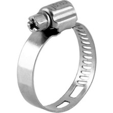 1001 5 Adet Metal Ayarlanabilir Hortum Kelepçesi 13-19 mm – Solucan Dişli Boru Kelepçesi, Su Borusu,